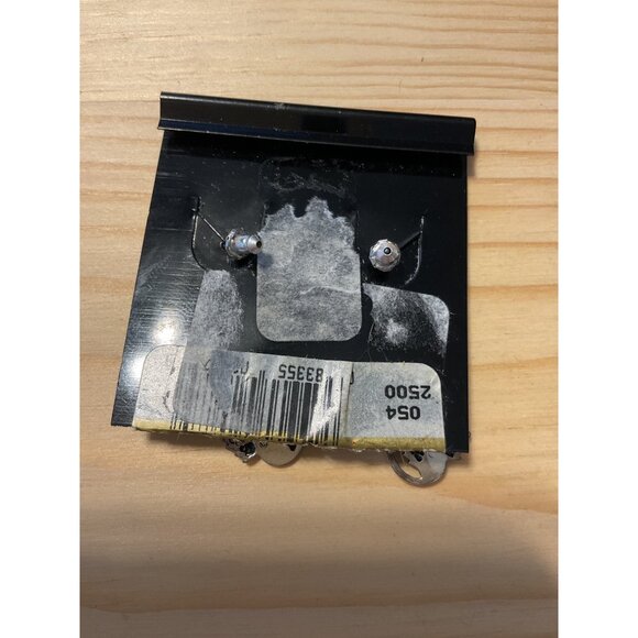 Napier Silver-Tone Leaf & Berry Drop Earrings - Picture 2 of 3